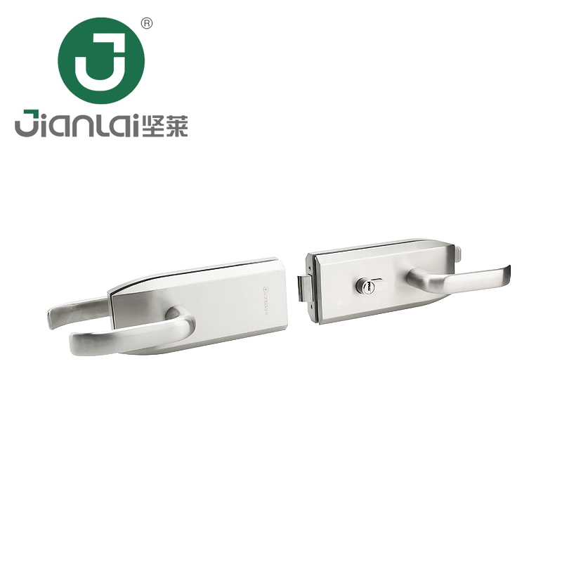 High Quality Office Security Sliding Double Glass Door Handle Lock