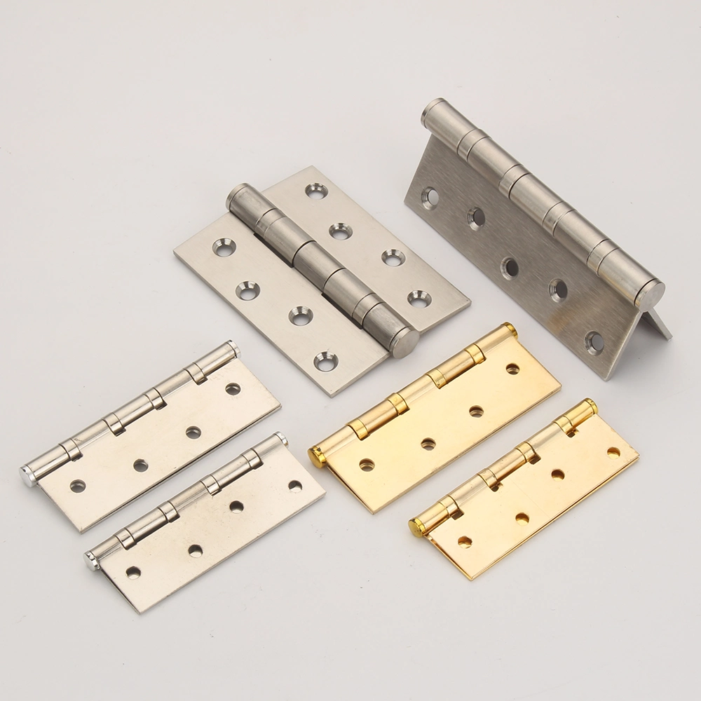 Wholesale Hardware Furniture Cabinet Hinge 4 Inch Ball Bearing Stainless Steel Folding Pivot Door Window Hinges for Welding