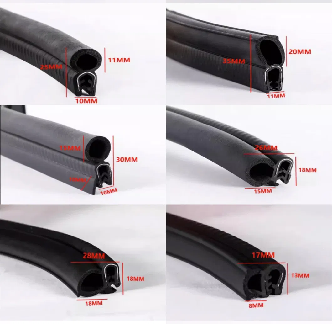 U Shape Universal Rubber Seal Protector Guard Strip/ Car Door Edge Guards