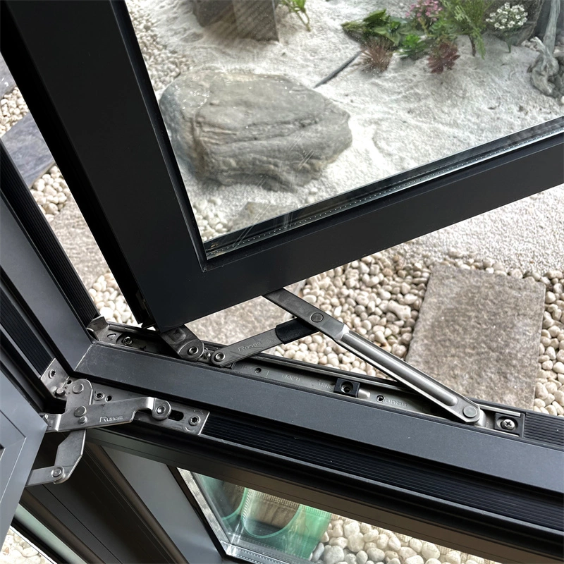 New Design Aluminum Swing Window with Locks