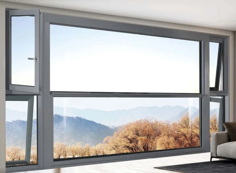Northtech Aluminum Sliding Casement Windows with Water and Air Tightness Features with Nfrc CE Certificate