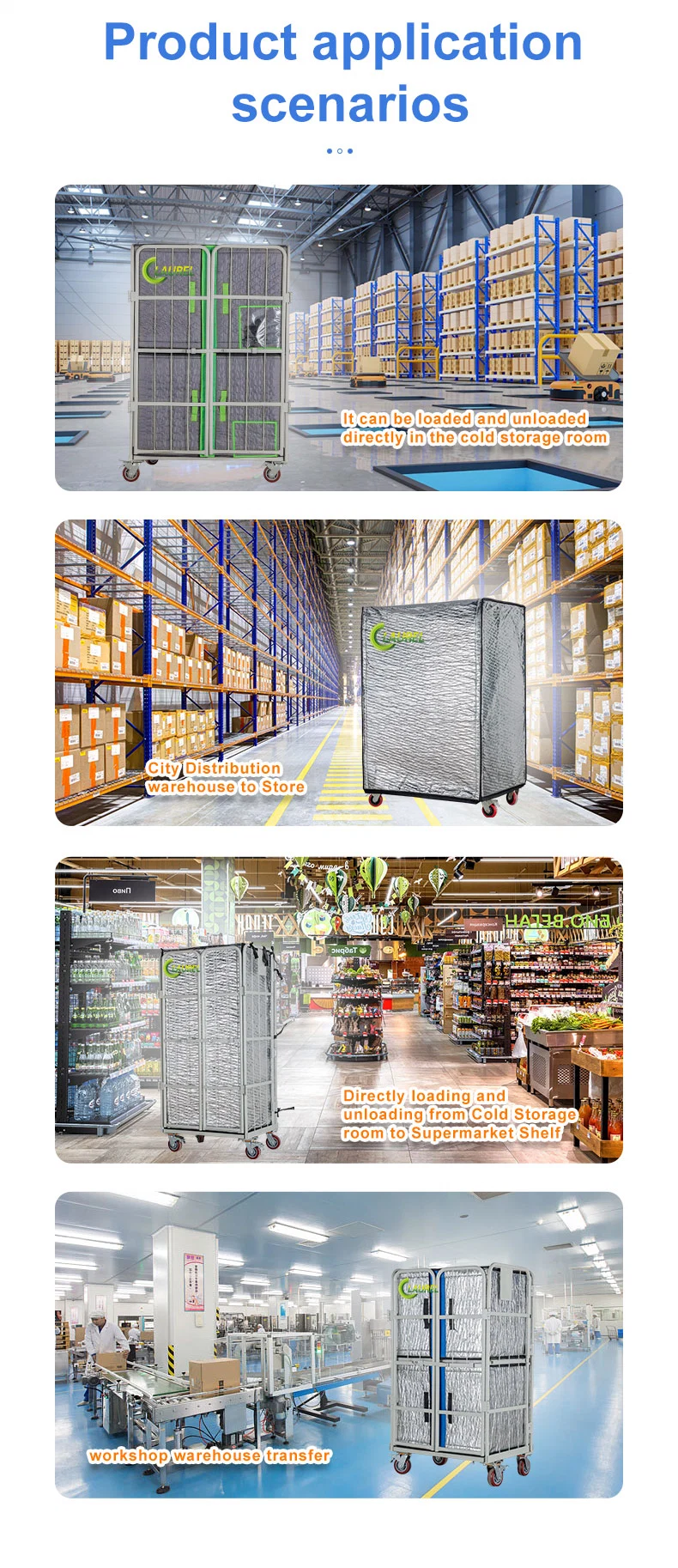 Mobile Thermal Logistics Vehicle Built-in Style Reinforcement Type