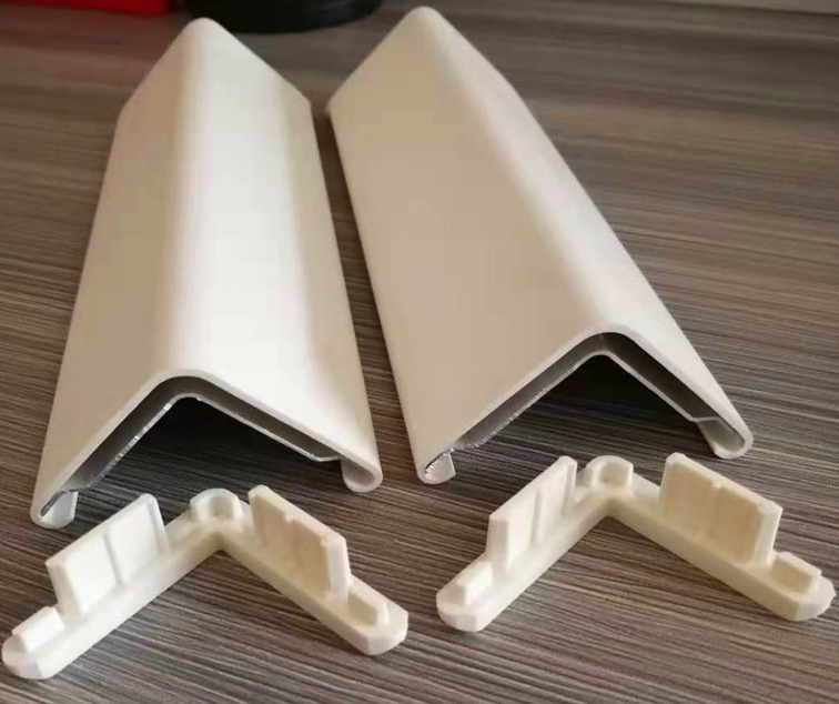 Safety Anti-Skid Protector Wall Angle Edge PVC Cover and Aluminium Corner Guard