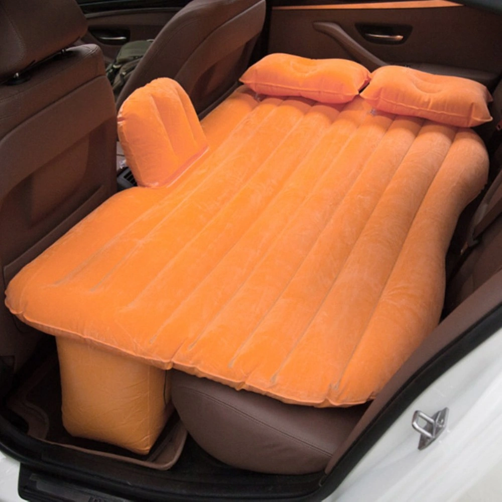 Inflatable Car Air Mattress Portable Travel Camping Bed Sleeping Blow-up Bed Pad Fits SUV Truck