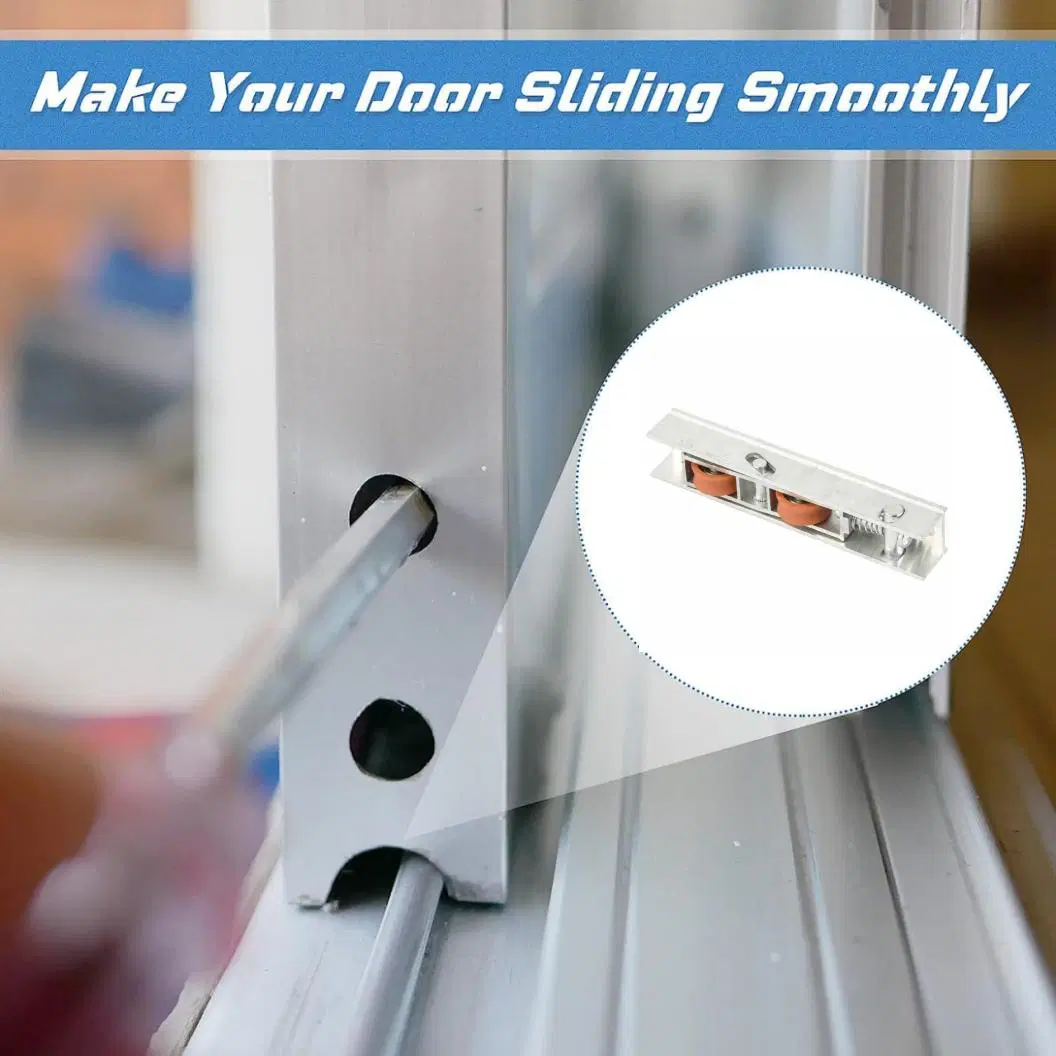 Factory Hardware Accessories Sliding Plastic/Aluminum/Zonc Alloy Support Door and Window Roller