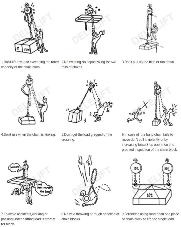 Chain Hoist Price Ergonomic Handle Design for Material Handing