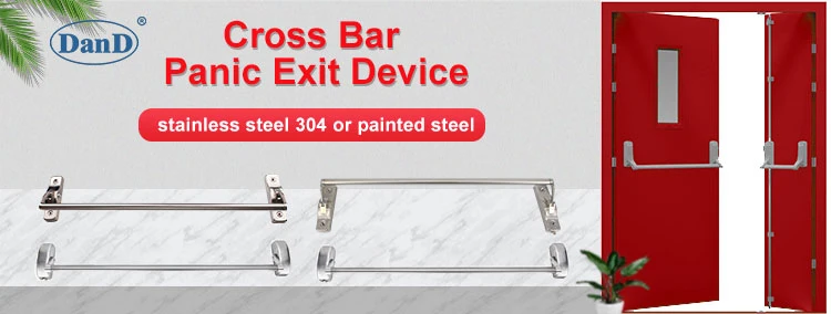 Heavy Duty Corss Type Emergency Exit Door Lock Security Bar