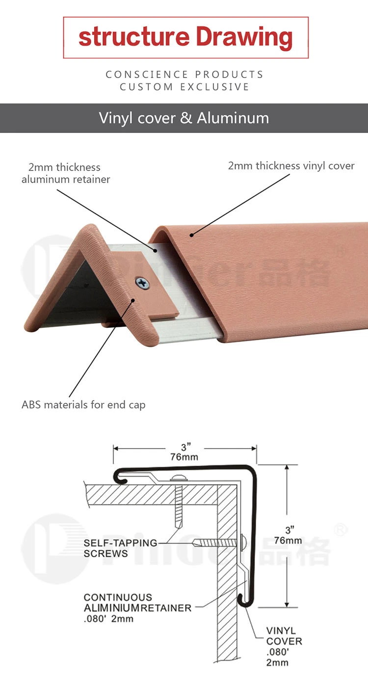 New Hospital Bumpers PVC Corner Guards