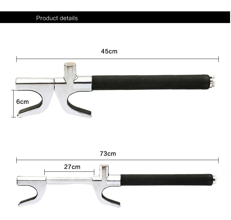 Yh1194 Car Steering Wheel U-Shaped Broken Window Retractable Two Multi-Functional Anti-Theft Lock