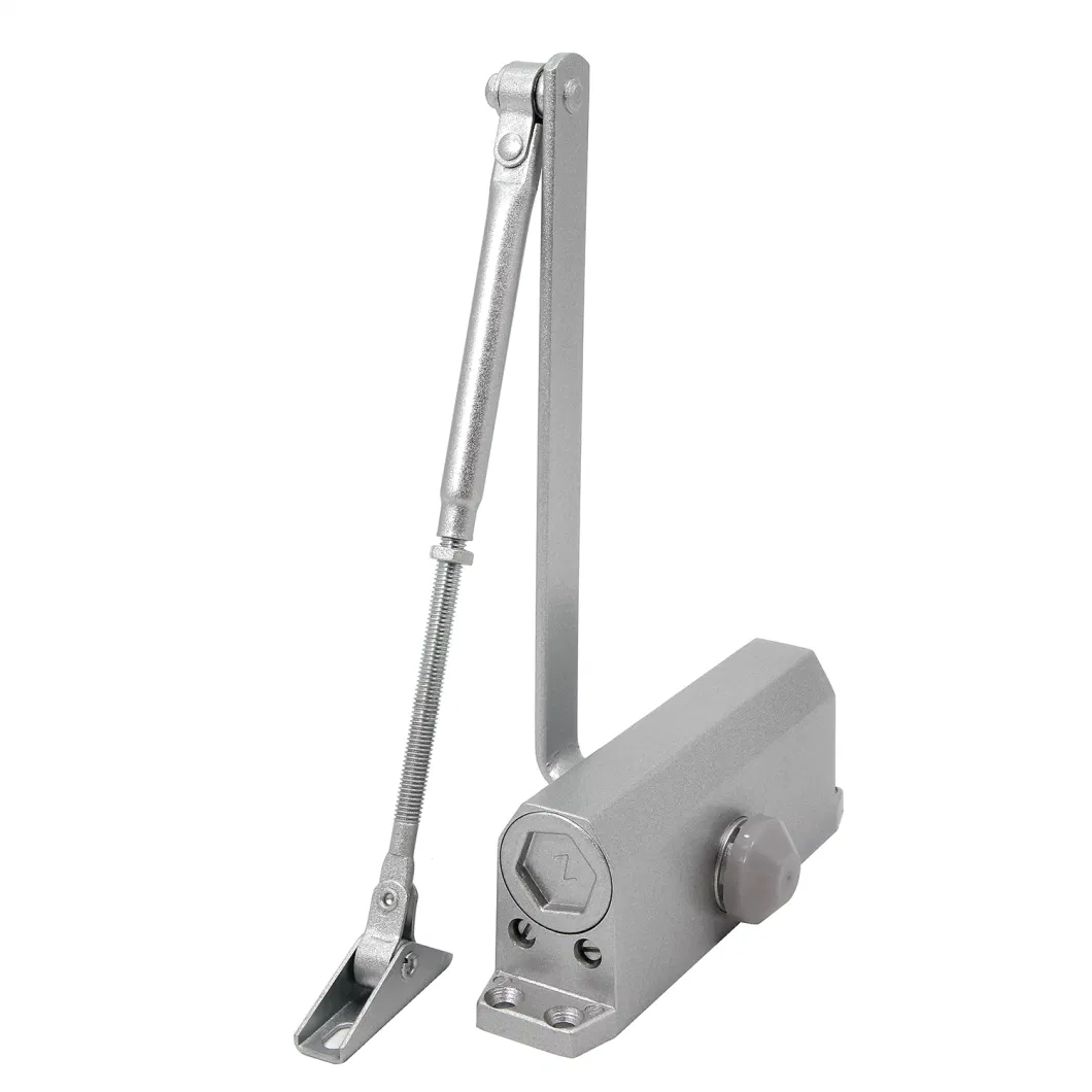 Automatic Fireproof Aluminum Alloy Adjustable Door Closer for Metal Firerated Door