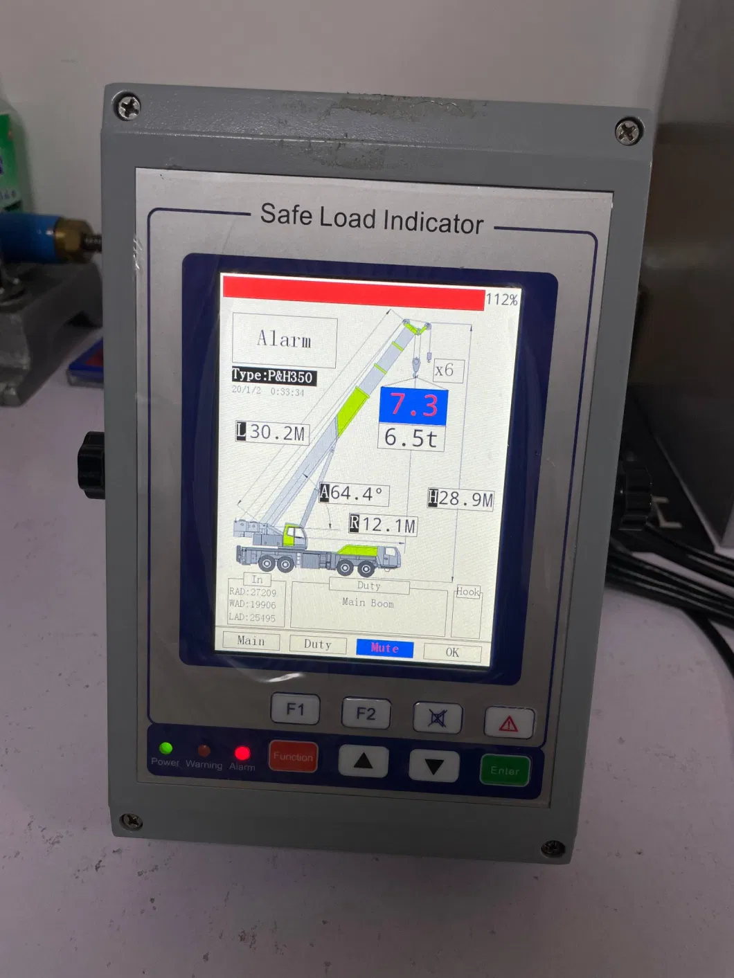 China Factory Safe Load Indicator for Floating Crane Load Limiter