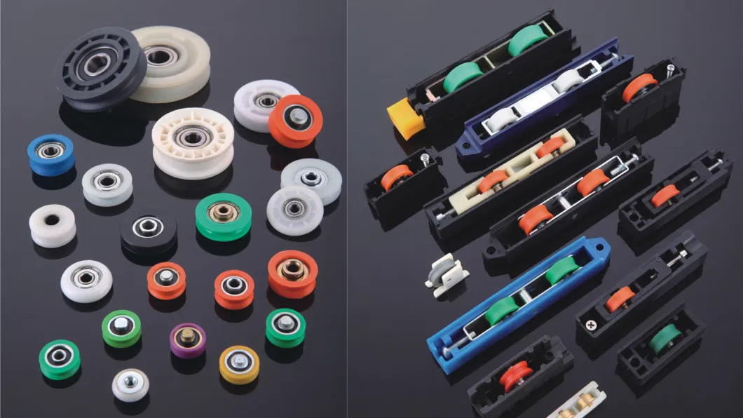 Window Hardware High Quality Factory Price Sliding Plastic Nylon Roller