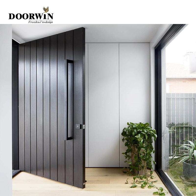 Doorwin Nfrc CE Certificate Residential Double Low-E Glass Dust-Proof House Windows Safety Aluminum Aluminium Metal Special Shape Casement Custom Window