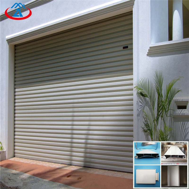 Auto Aluminum Windproof Rolling Door with Electric Motor