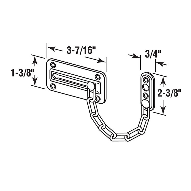 Children Safety Home Security Lock Buckle Guard Door Chain