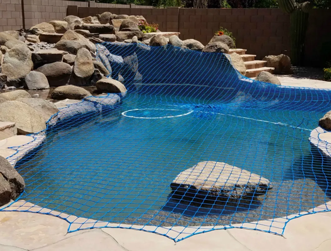 Protect Children and Pets Safety Ground Swimming Pool SPA Mesh Net Cover