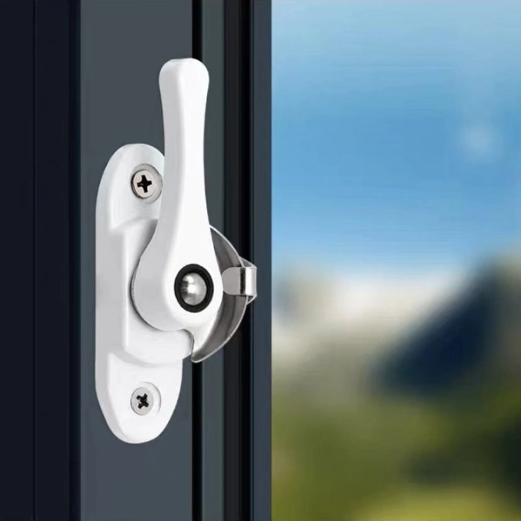 Nisen UPVC Sliding Window Moon Lock with Long Handle