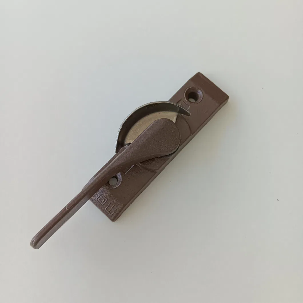 Zinc and Aluminium Alloy Sliding Window Lock - Crescent Shaped Design