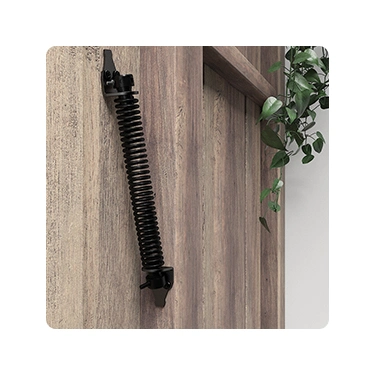 Adjustable Self-Closing Farm Wood/Vinyl/PVC Fence Gate Post Hinge and Door Latch Hardware