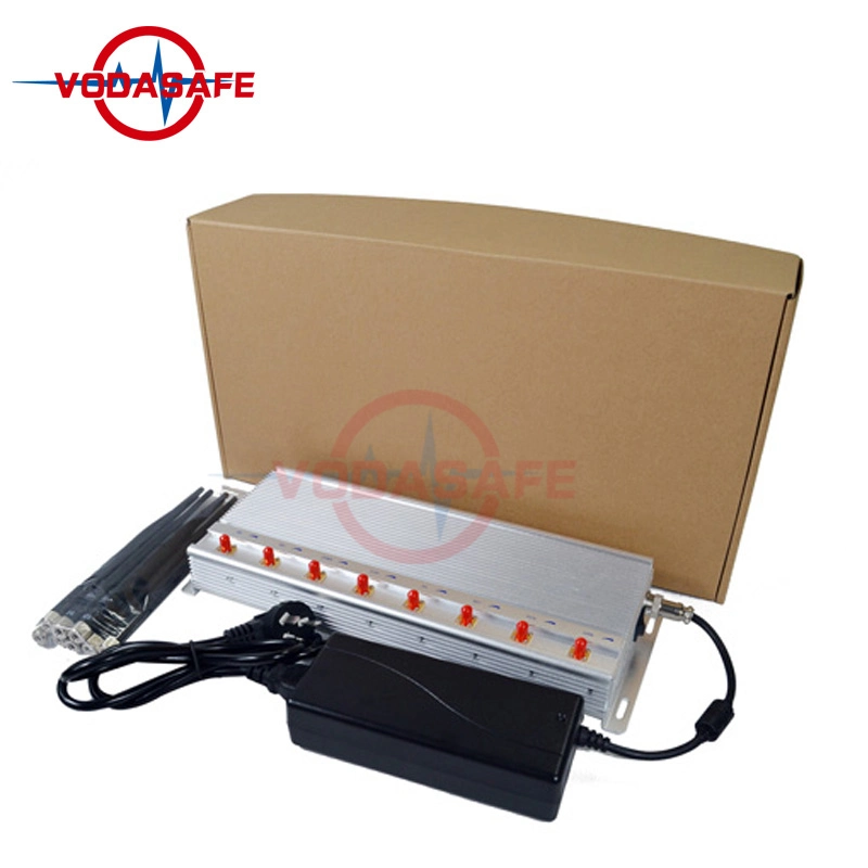 8 Channels School Installation WiFi Blocker Can Work Long Time WiFi WLAN Bluetooth Camera Signal Blocker