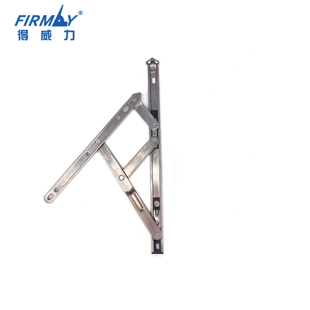 China Factory Made Top Window Hardware Awing Support Arm Position Limiter Friction Stay