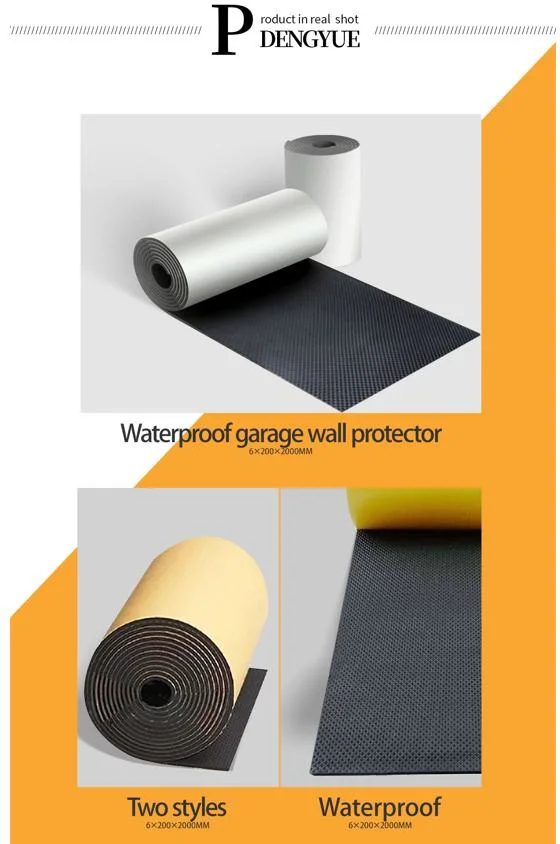 Garage Wall Protector Car Door Guard Black Foam