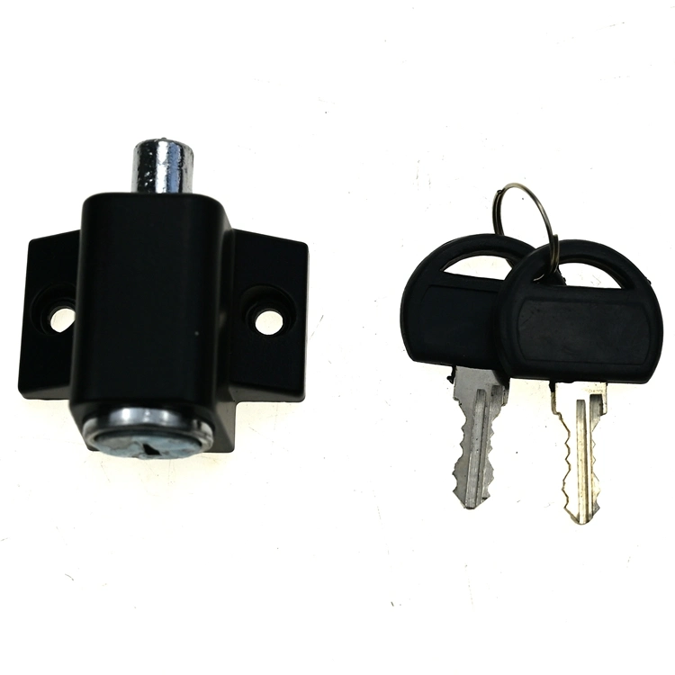 Yh2233 Zinc Alloy Window Lock Anti-Lock Sliding Door Child Safety Lock Flat Open and Move Doors and Windows