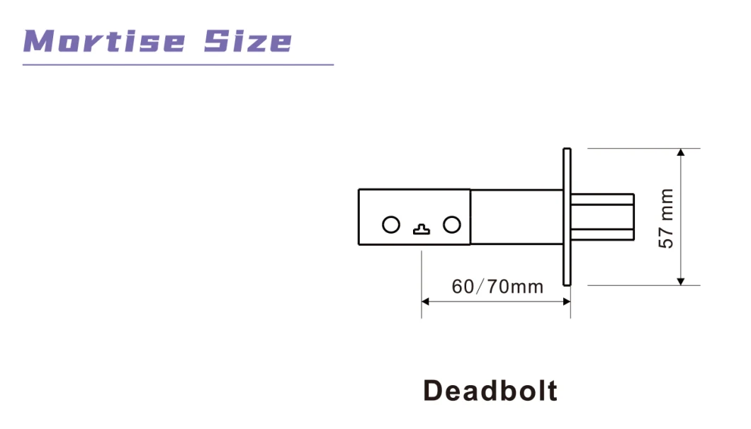 American Deadbolt Numeric Keypad Password Door Lock WiFi Graffiti APP High Security Digital Lock