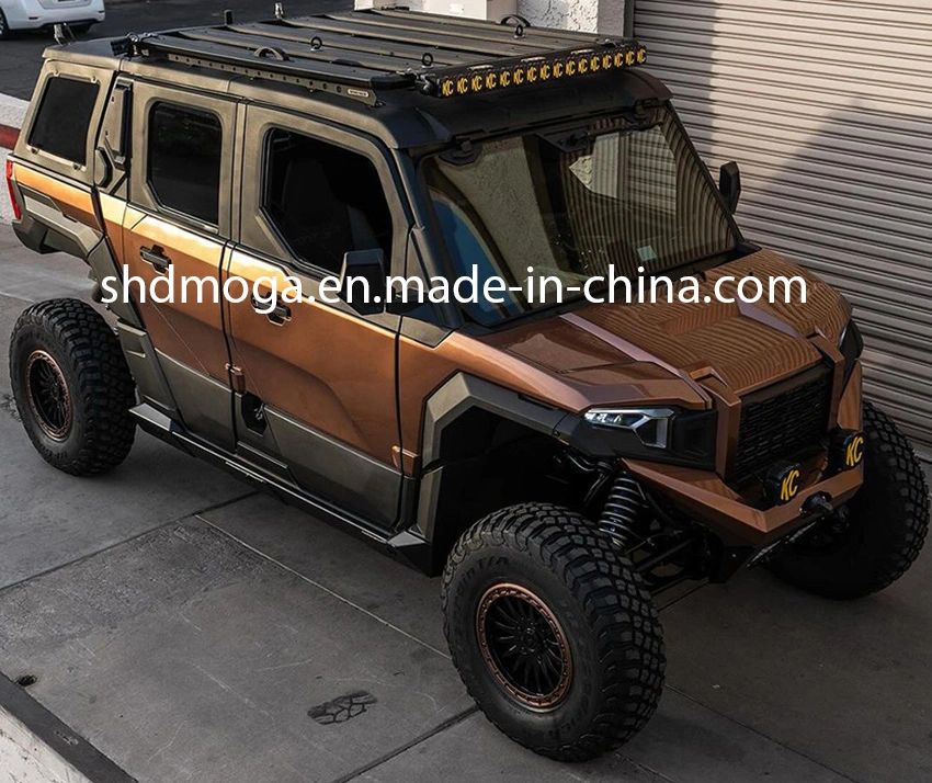 1000cc Jeep Rooftop Tents Sidexside/UTV/Quadssv/4WD Fully Enclosed Low Speed Vehicle HVAC/Power Window Doors/Traktorimonkija Adventure/ Outdoor Camping Mini RV