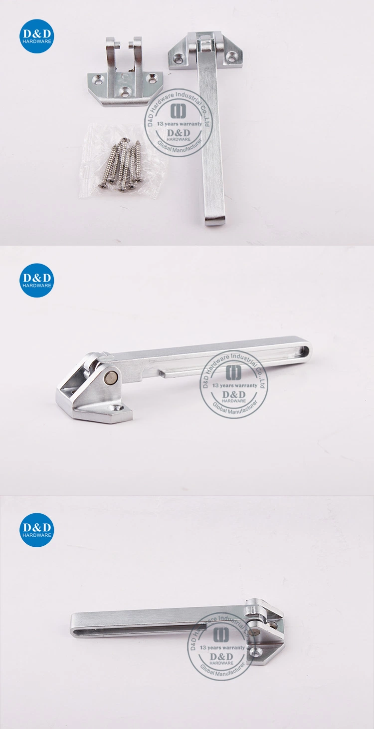 Zinc Alloy Satin Chrome High Security Door Lock Guard for Storeroom