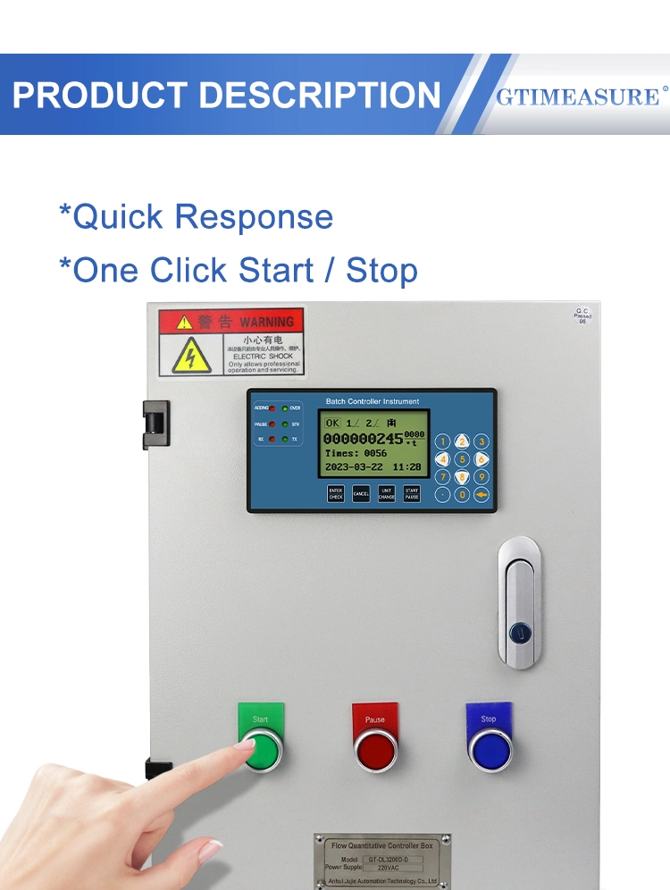 Professional Quantitative PLC Batch Controll Box for Chemical Industry Pharmacy System