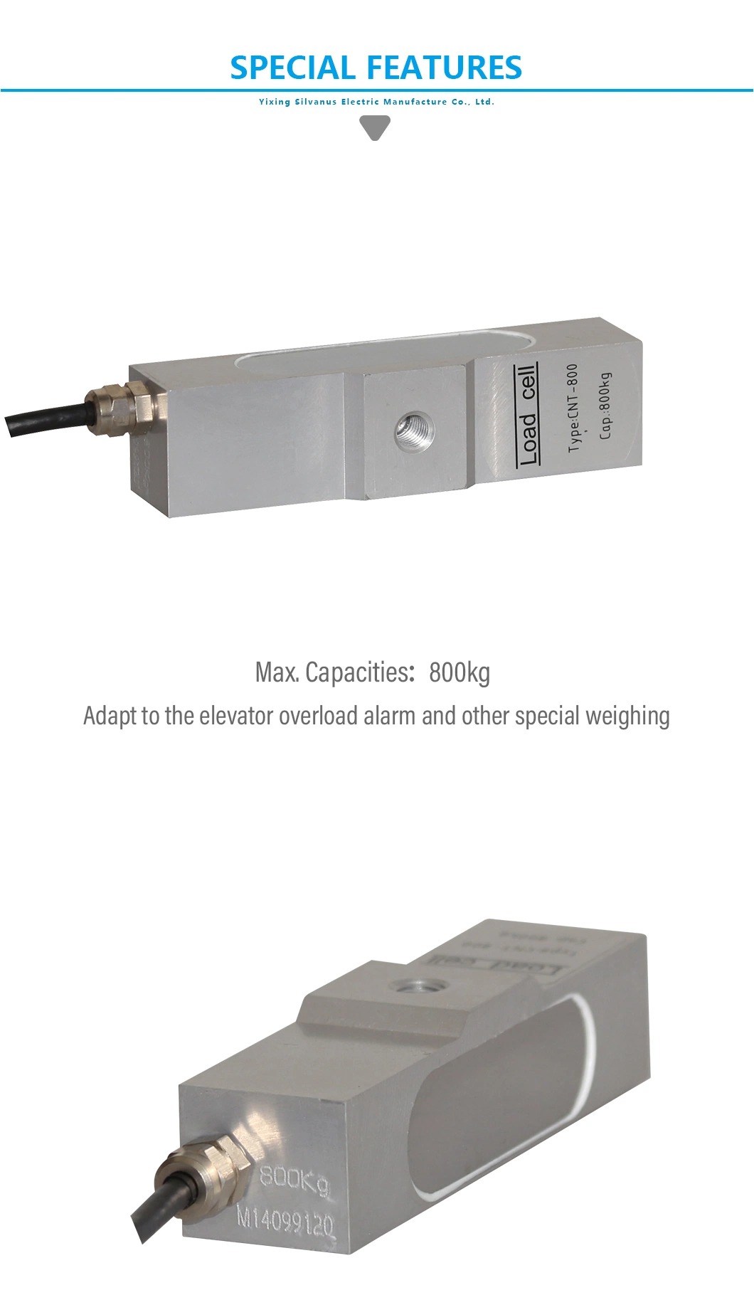 Overload Limiter CXD1 800kg For Elevator Overload Alarm