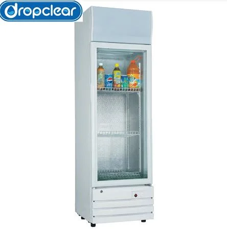 Solar Powered Show Case Refrigerator Freezer Cooler