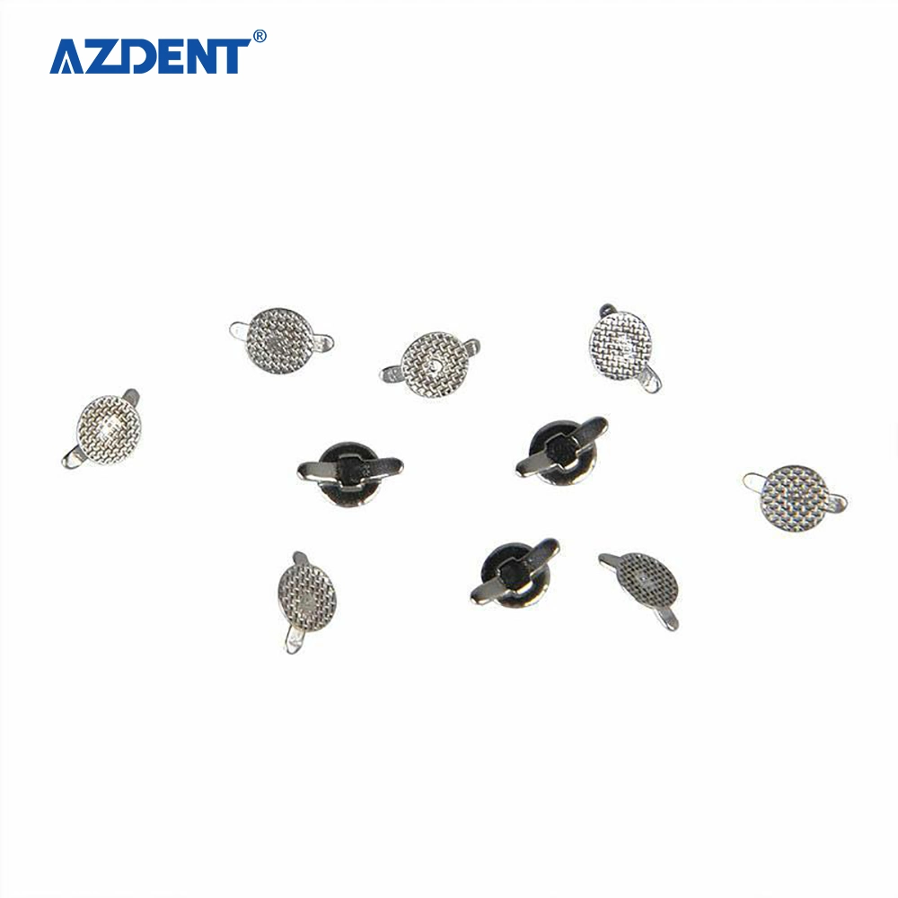 Azdent Dental Bondable Type Ortho Lingual Buttons with Cleat Double Wing