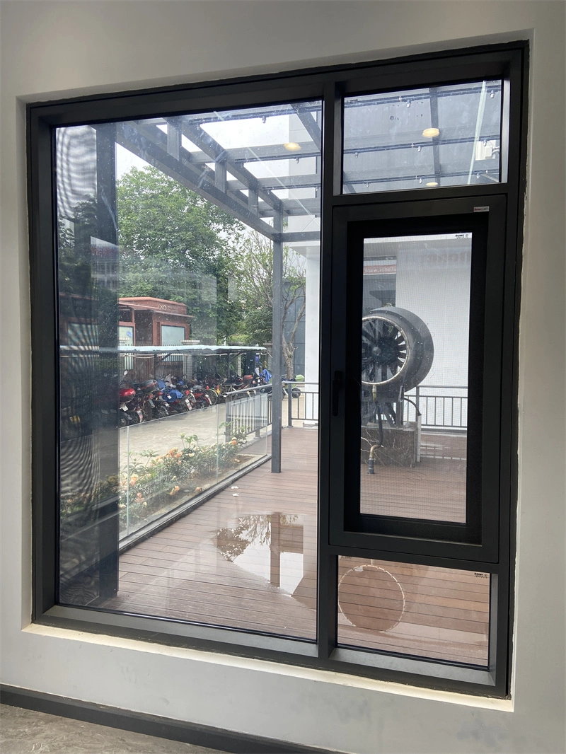 New Design Aluminum Swing Window with Locks