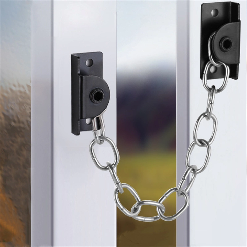 Stainless Steel Window Lock Child Safety Chain Window Stopper