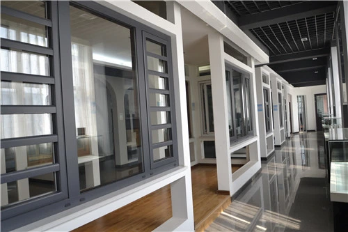 Double Glazing Thermal Break Aluminum Casement Window China Factory Swing Window