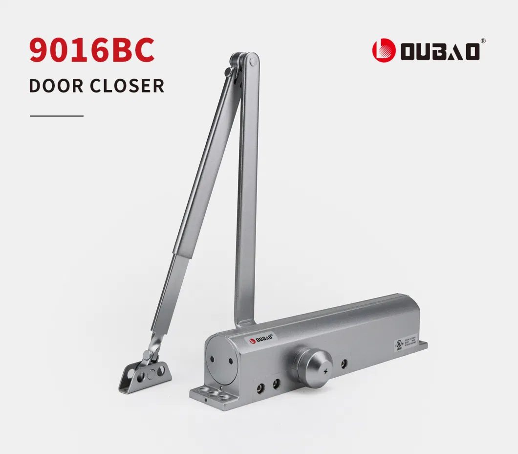 Aluminium UL Listed Door Closer for Heavy Door for 120-180kg Door (9016BC)