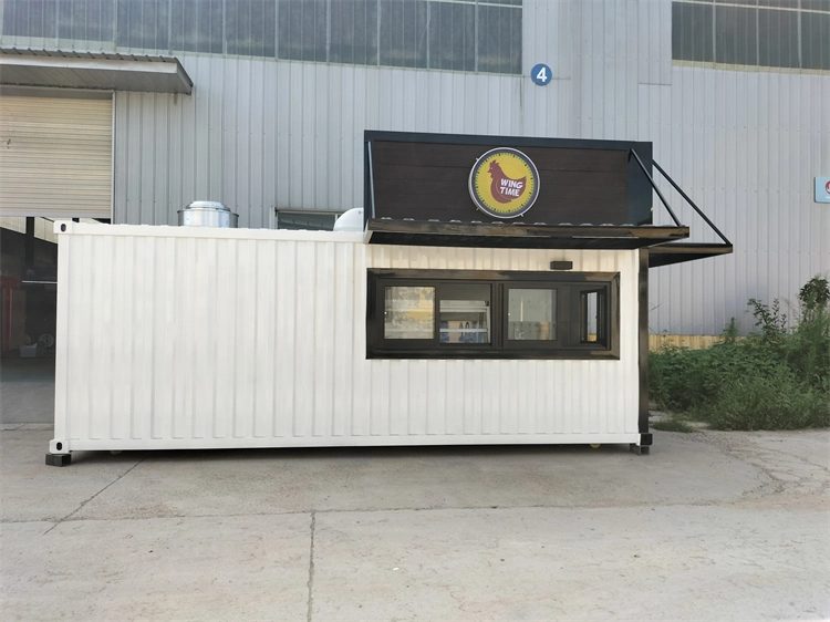 Outdoor Customized Prefabricated Design Container House Coffee Shop Bar