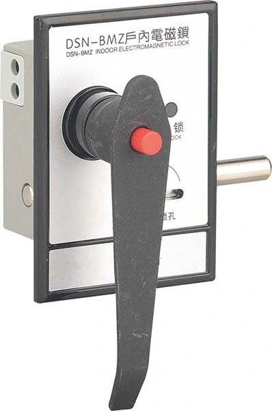 Indoor Handle Electromagnetic Lock Open When Electricty, Closed When No Power