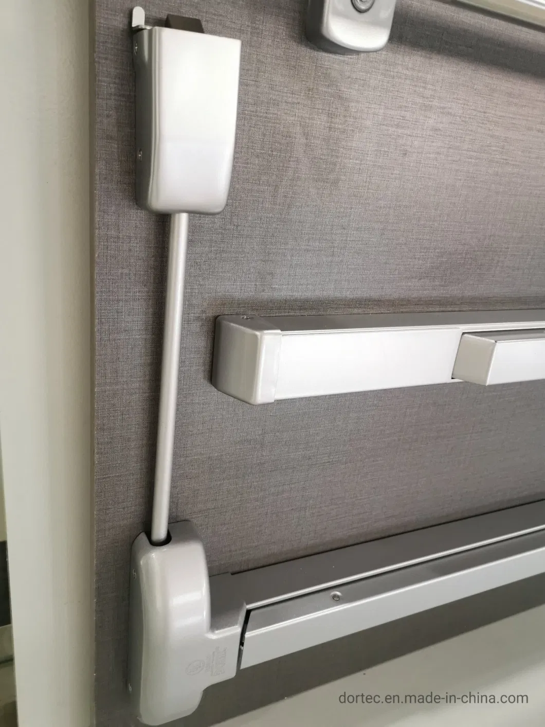 Security Panic Bar for Door with Outside Lever Handle