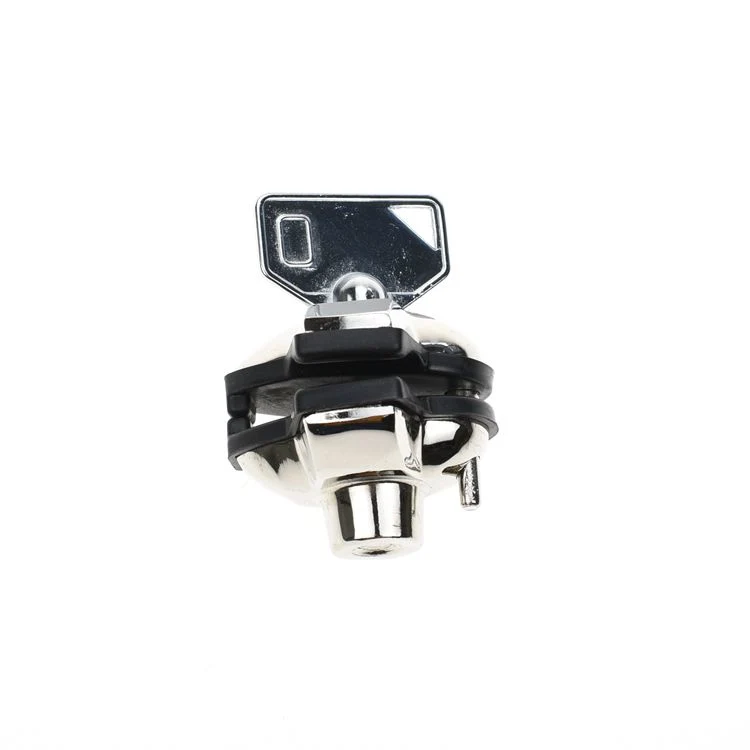 Yh1899 Factory Wholesale Mini Zinc Alloy Gun Trigger Lock with Key