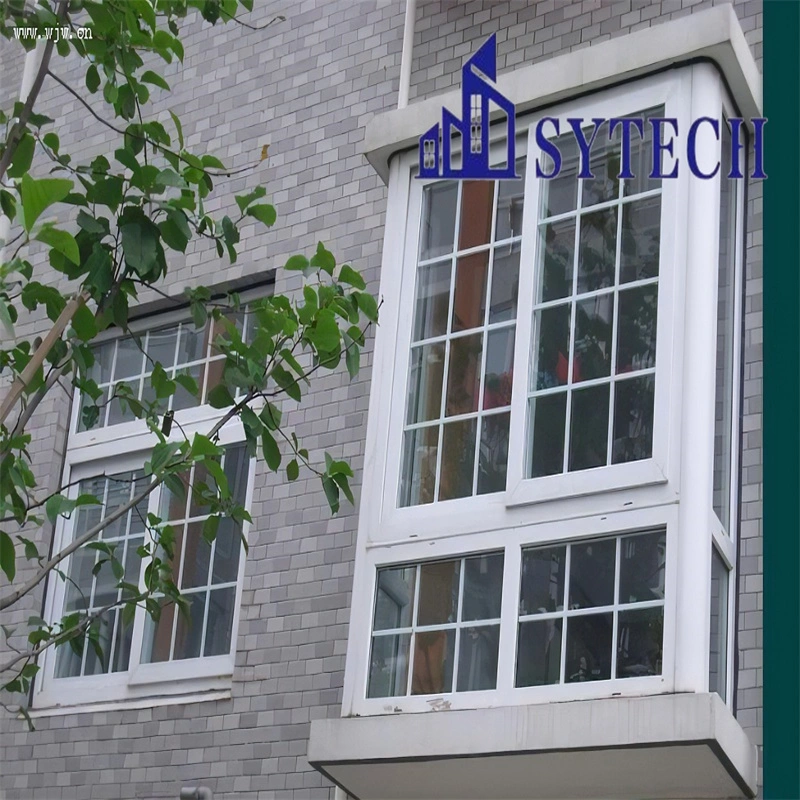 New Window Grill Design Vinyl/Plastic/PVC Casement Windows/PVC Window China