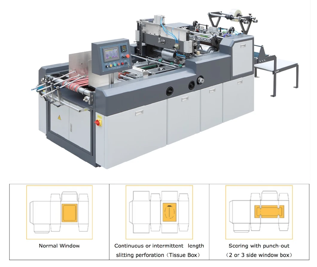 Rykt-1080b Paper Box Window Patching Machine