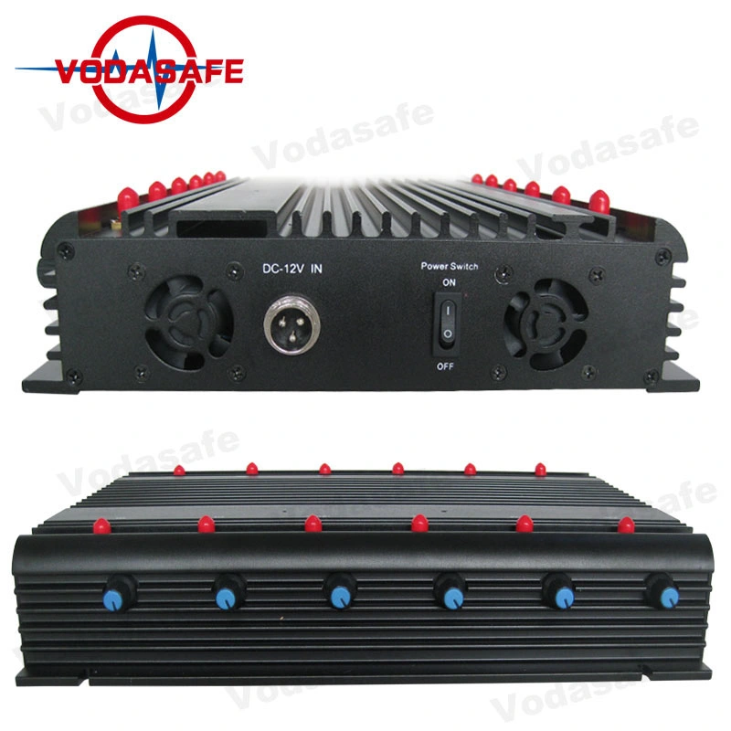 Examination Room Fixed Installation Mobile Phone Signal Jammer with RC 315 / 433 / 868MHz Mobile Signal Blocker