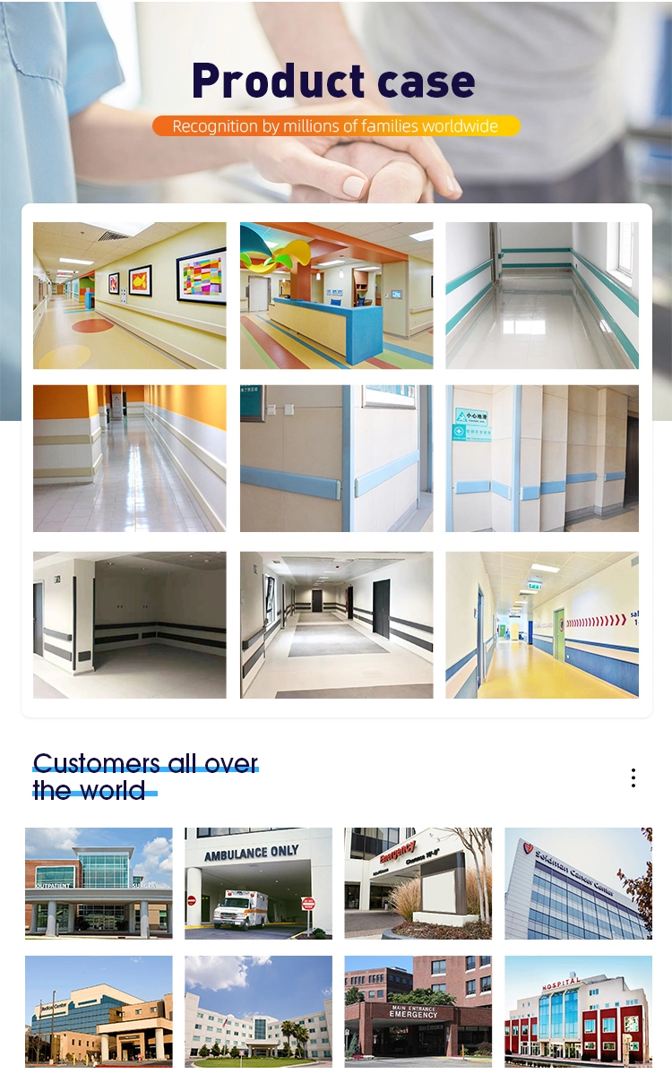 Hospital Vinyl Crash Guard with 150mm Width