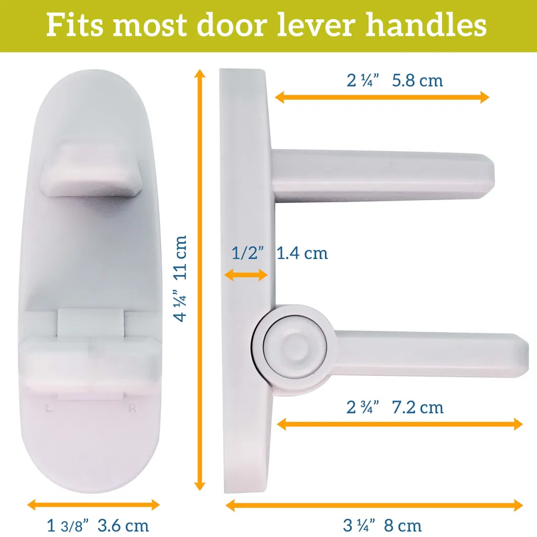 Durable Improved Childproof Door Lever Prevents Toddlers Doors Easy Installation Lock
