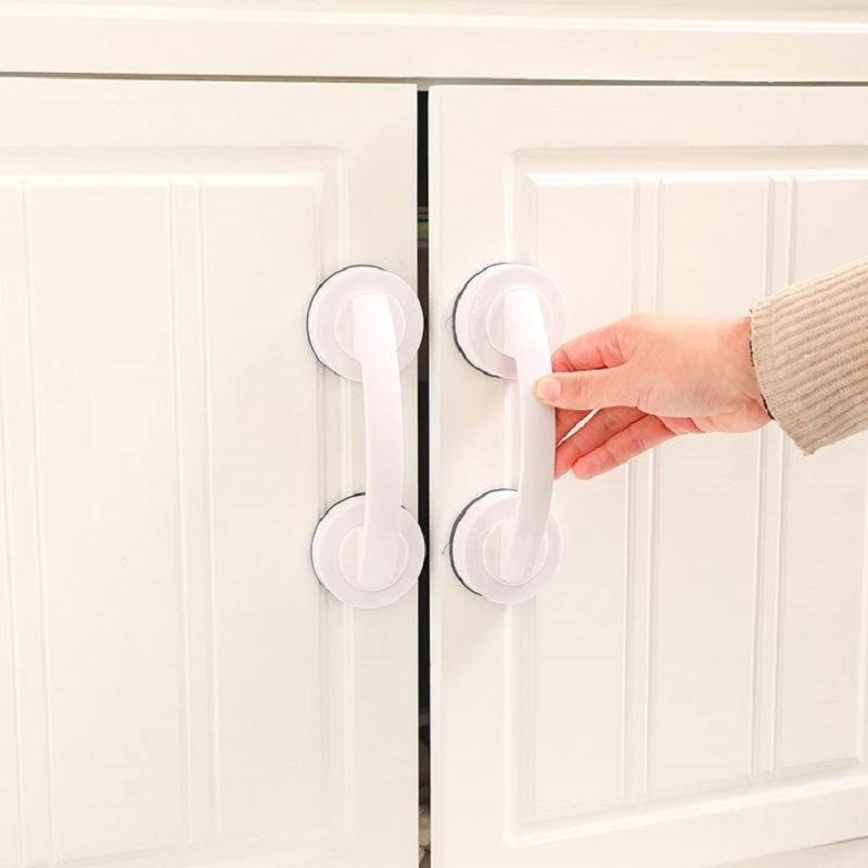 Suction Cup Knob Glass Mirror Wall Tile Handles Bathroom Cabinet Pulls Grab Bar Suction Handrail Bathtub Shower Bl16197