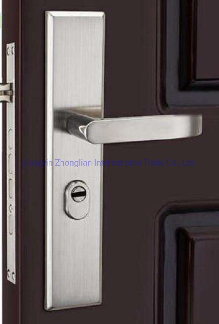 Modern Housing Keyless Door Lock Security Zinc Alloy Cylinder Door Lever Lockset with Handle