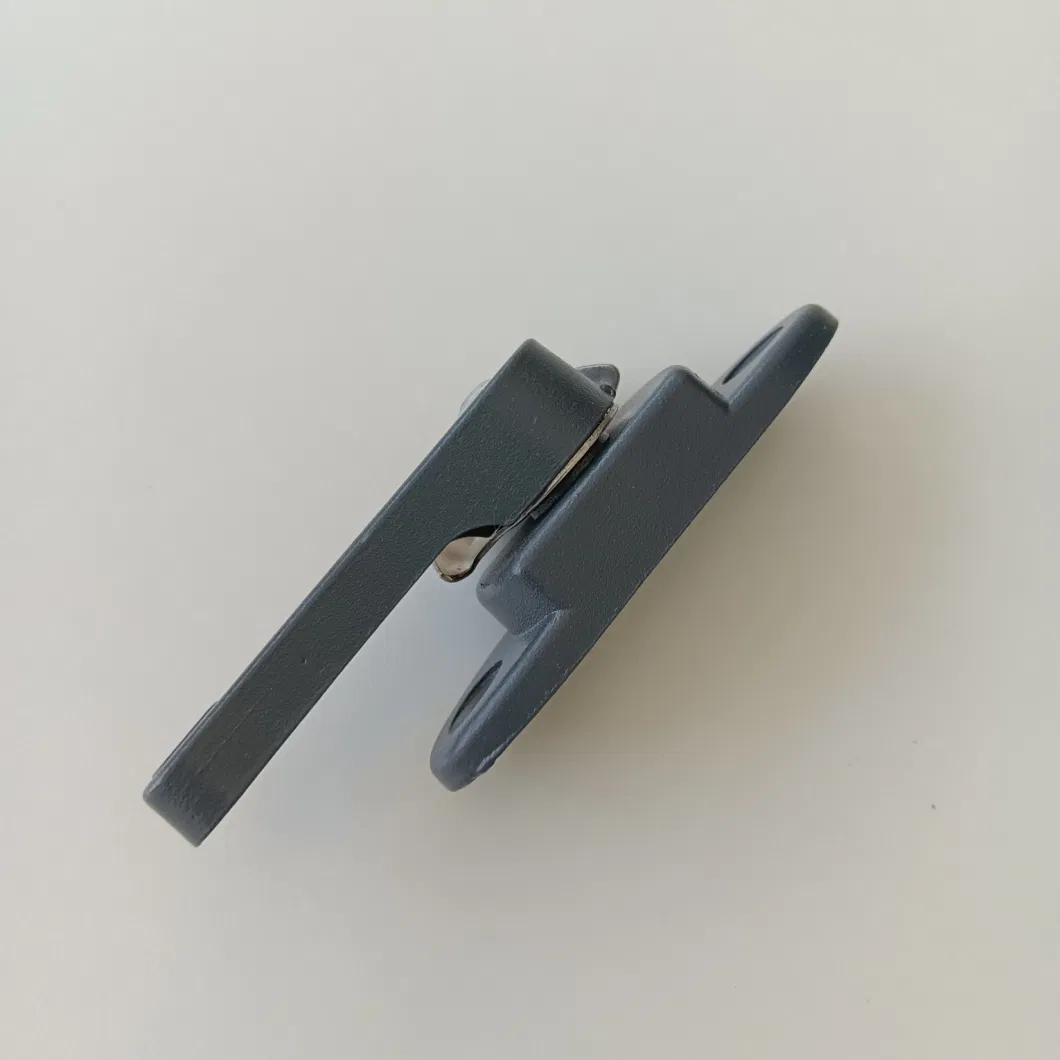 Zinc and Aluminium Alloy Sliding Window Lock - Crescent Shaped Design